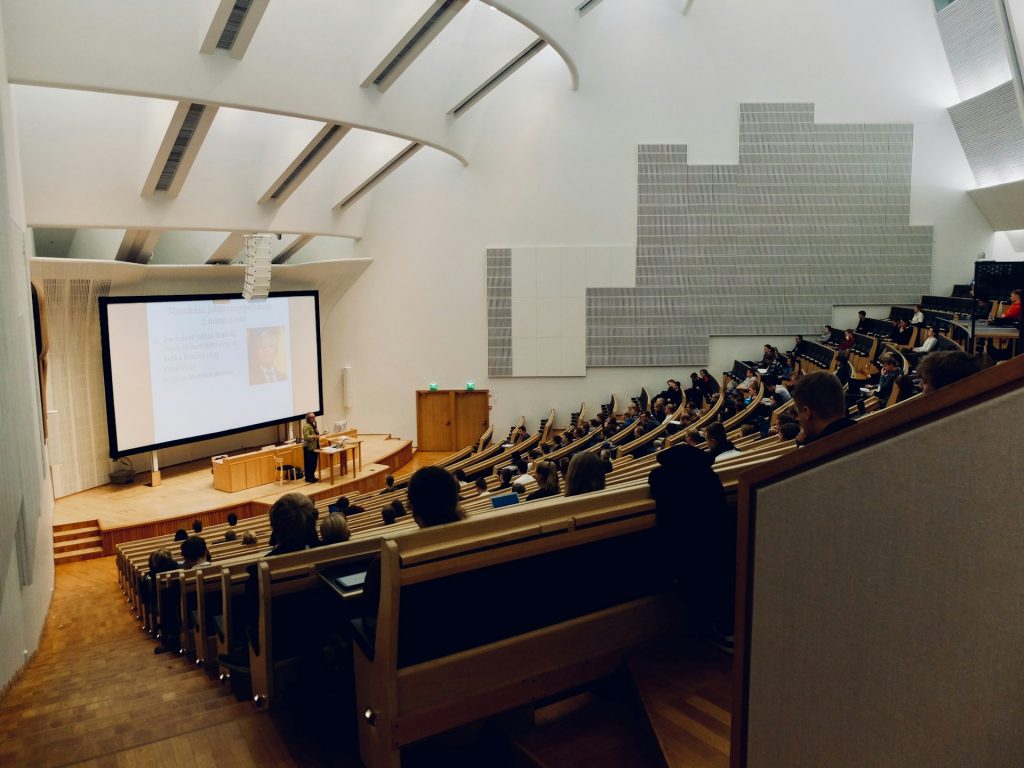 Amphithéâtre d'une université